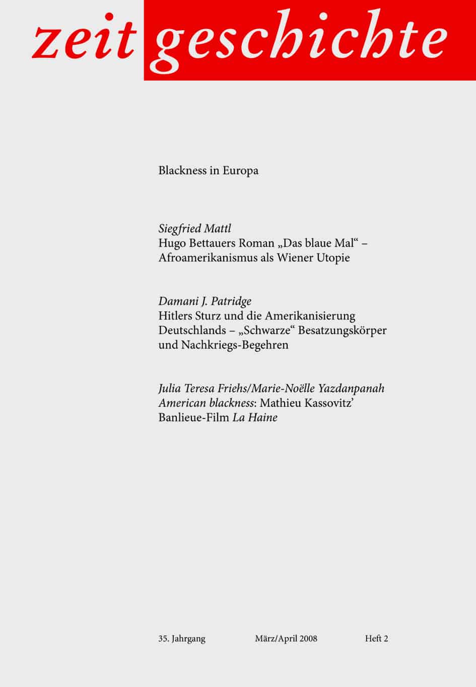 Blackness in Europa