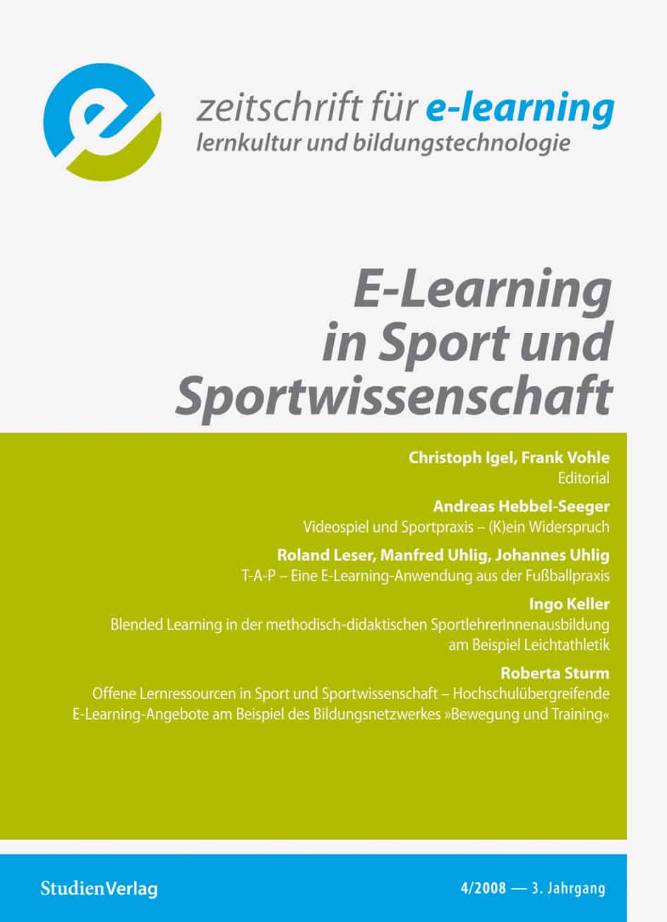 E-Learning in Sport und Sportwissenschaft