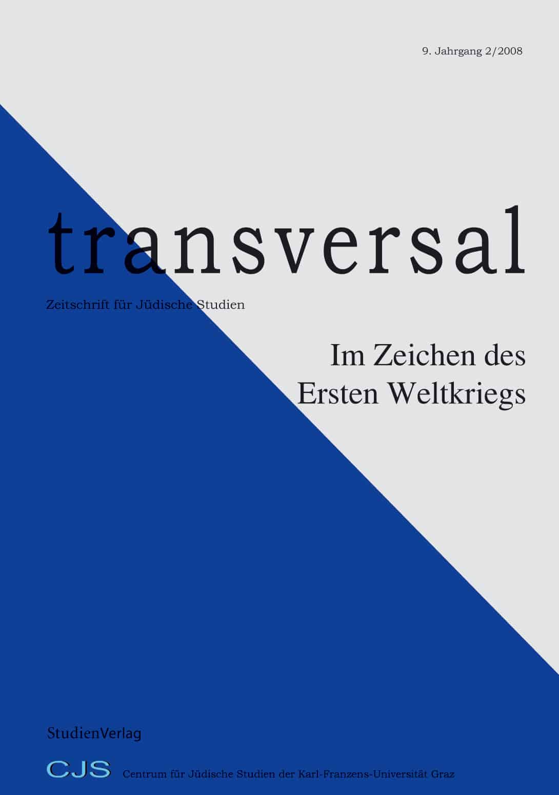 Im Zeichen des Ersten Weltkriegs