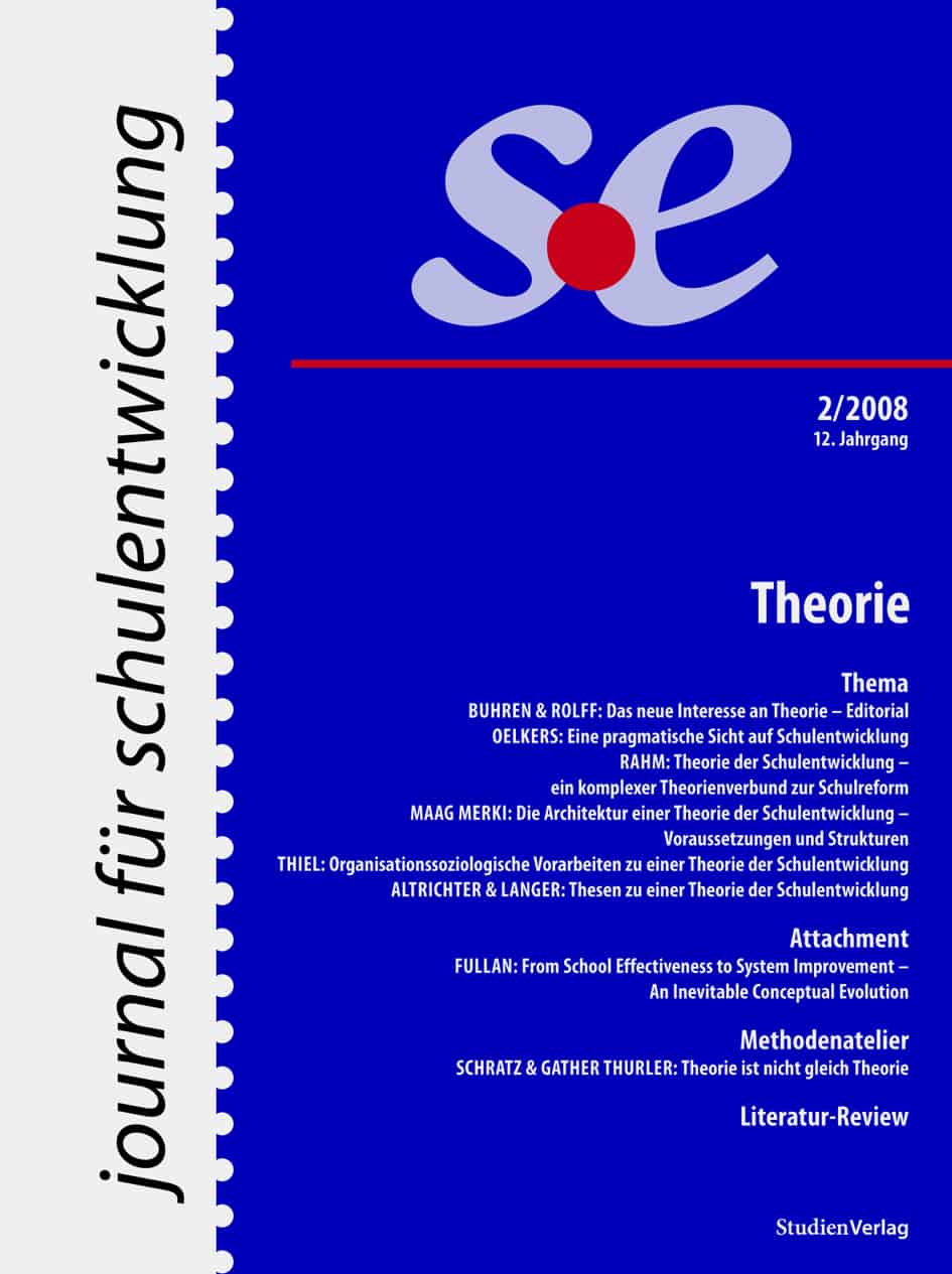 journal für schulentwicklung 2/2008