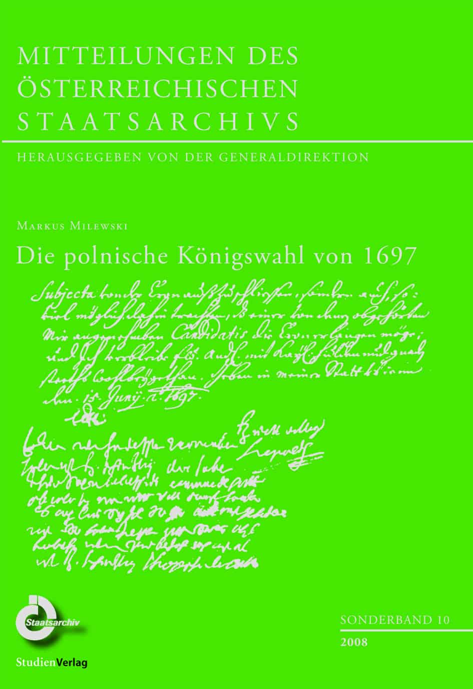 Die polnische Königswahl von 1697