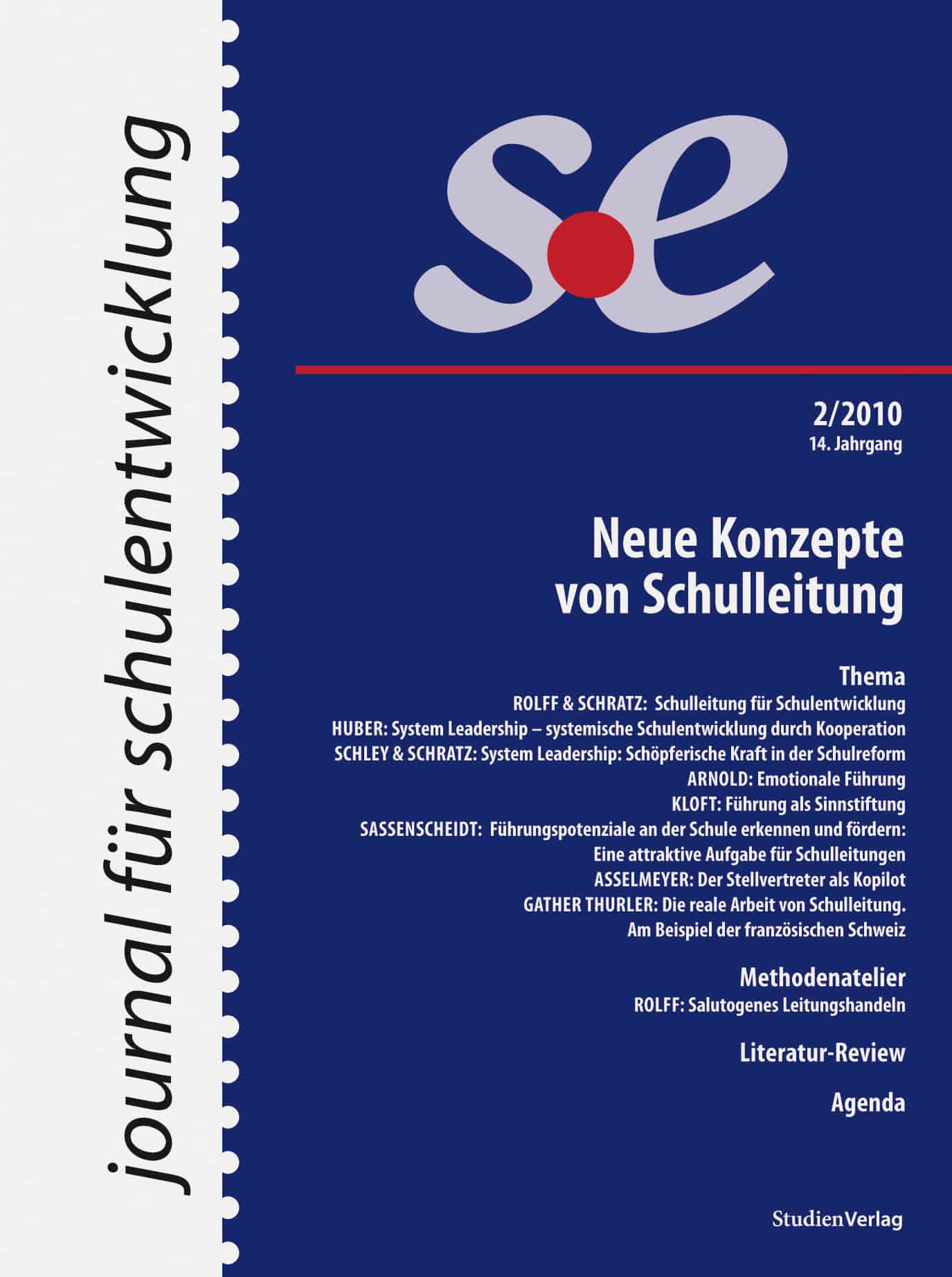 journal für schulentwicklung 2/2010