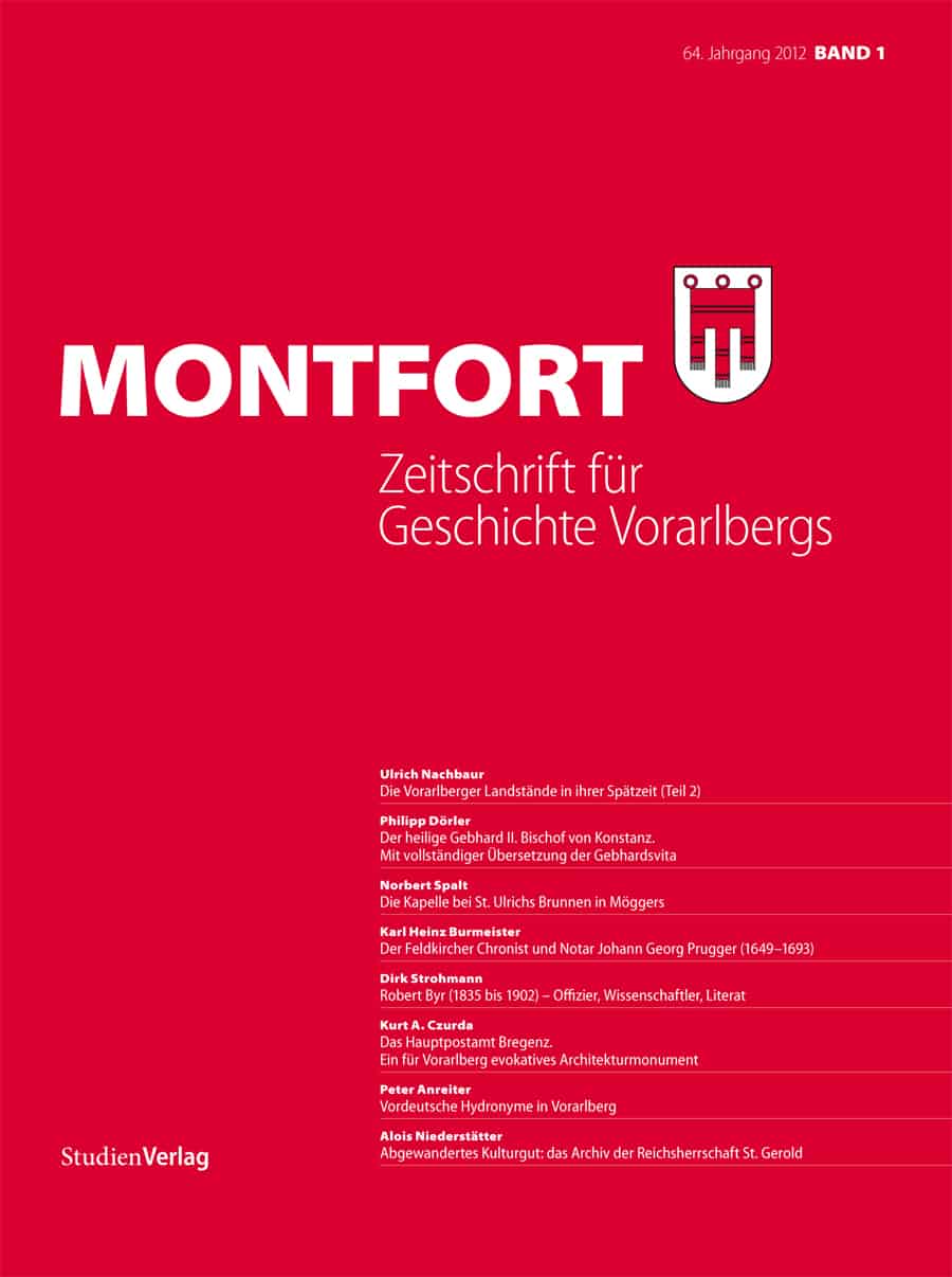MONTFORT 1/2012
