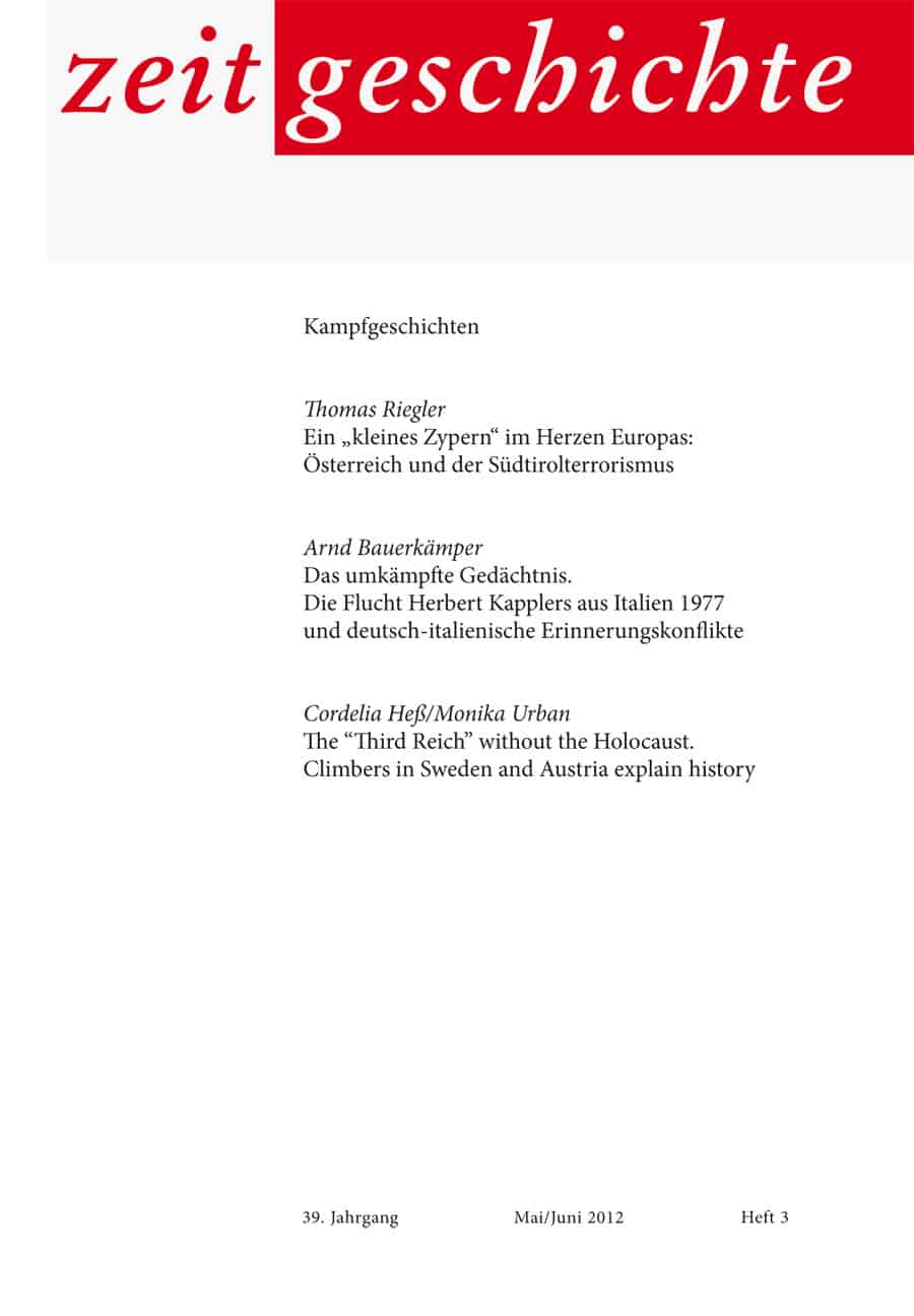 zeitgeschichte 3/12