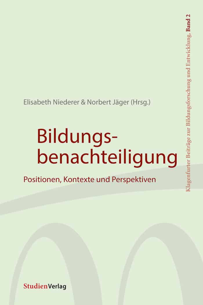 Bildungsbenachteiligung StudienVerlag StudienVerlag