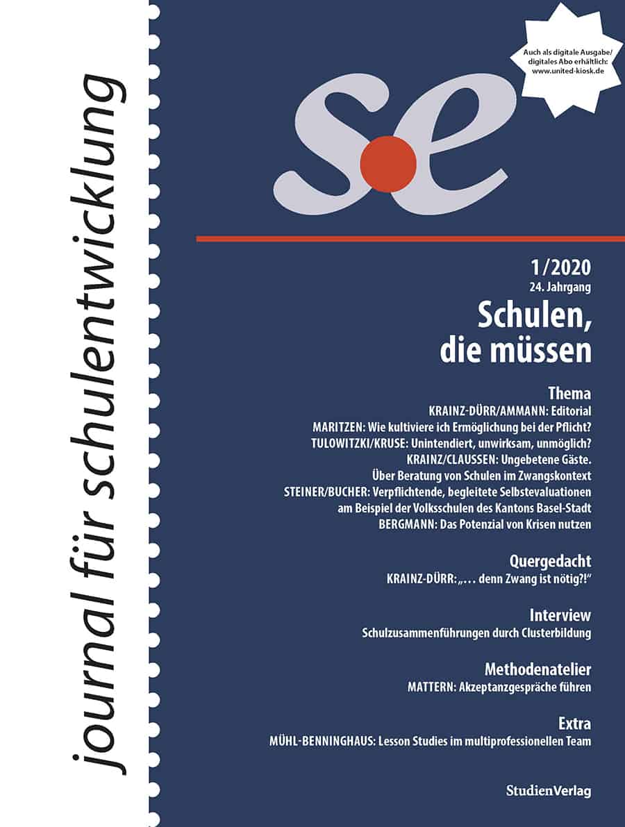 journal für schulentwicklung 1/2020