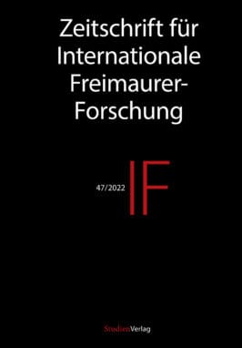 IF - Zeitschrift für Internationale Freimaurer-Forschung 47/22