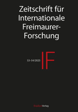 IF - Zeitschrift für Internationale Freimaurer-Forschung 53-54/25
