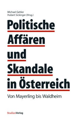Cover Broschur Politische Affären und Skandale in Österreich
