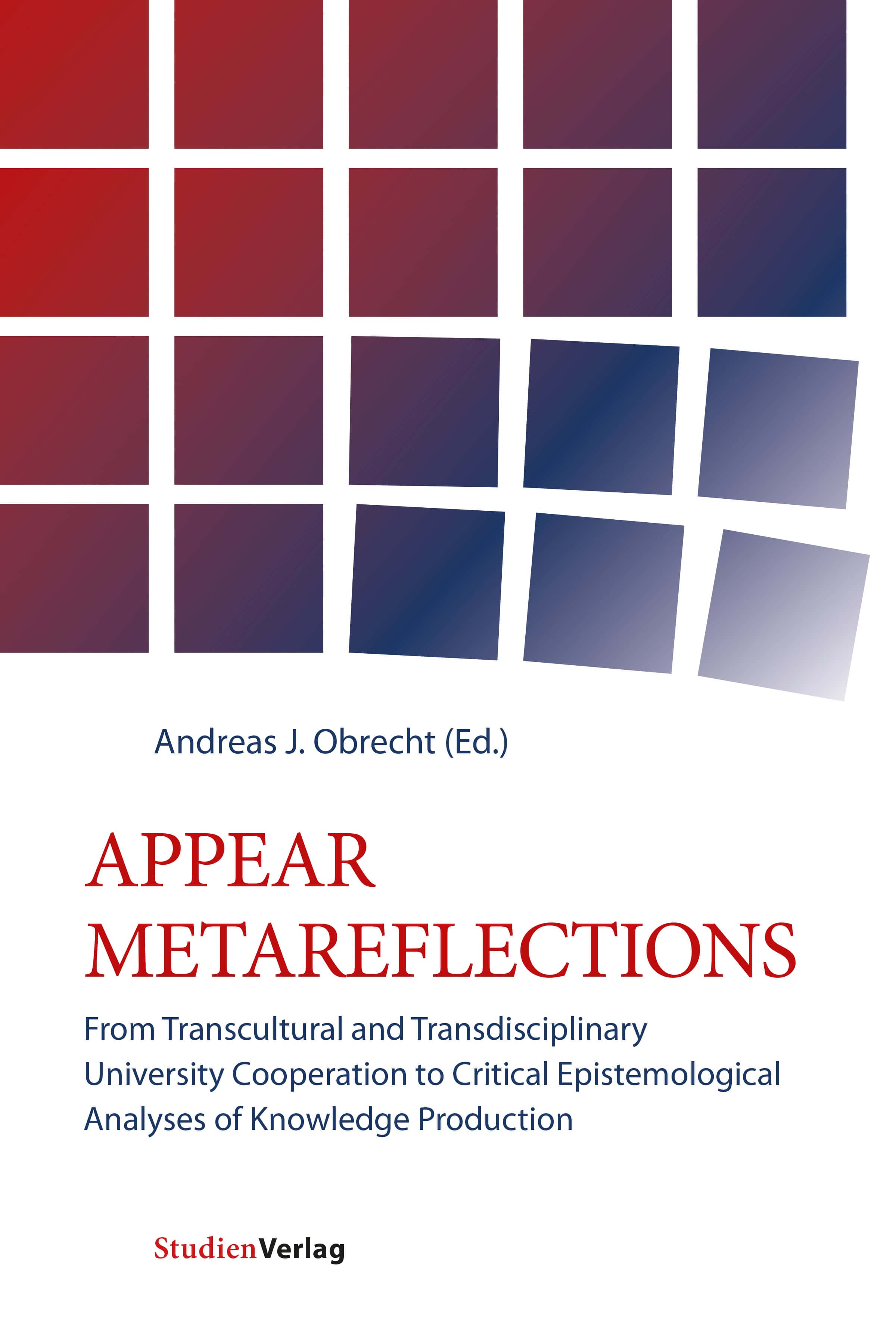 Cover Broschur APPEAR METAREFLECTIONS
