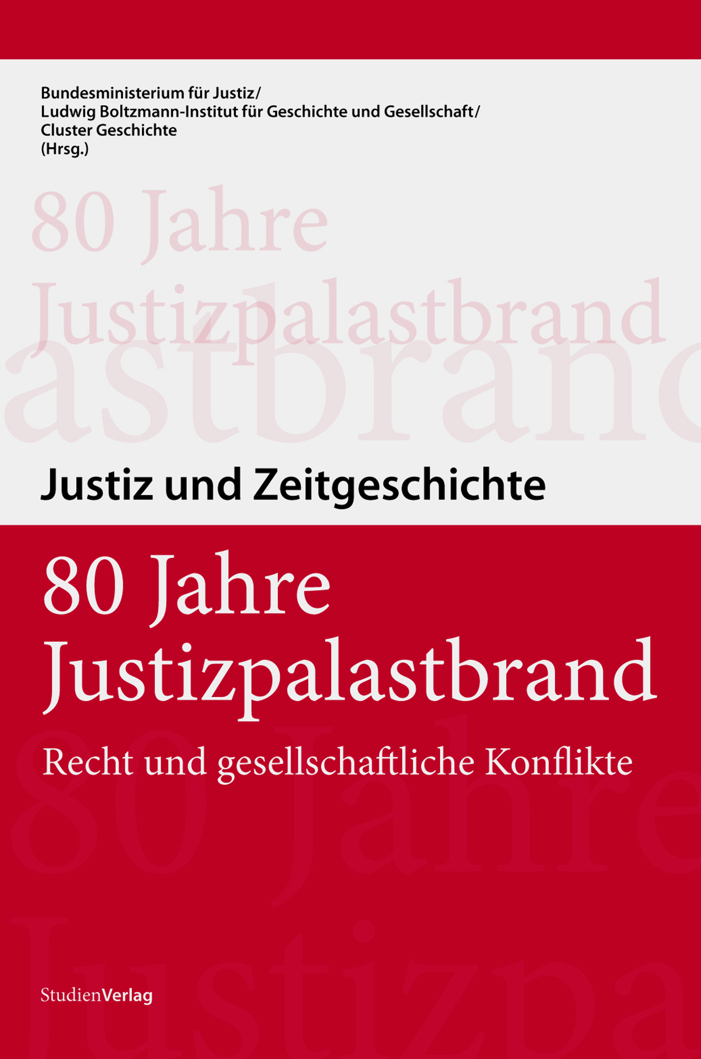 Cover Taschenbuch 80 Jahre Justizpalastbrand