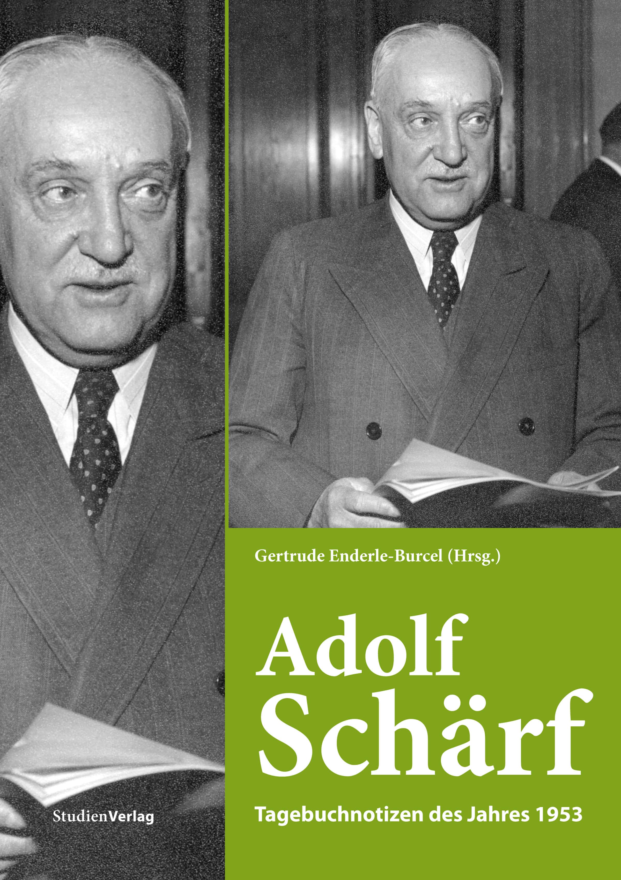 Cover Taschenbuch Adolf Schärf