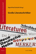 Cover Taschenbuch Große Literaturkritiker