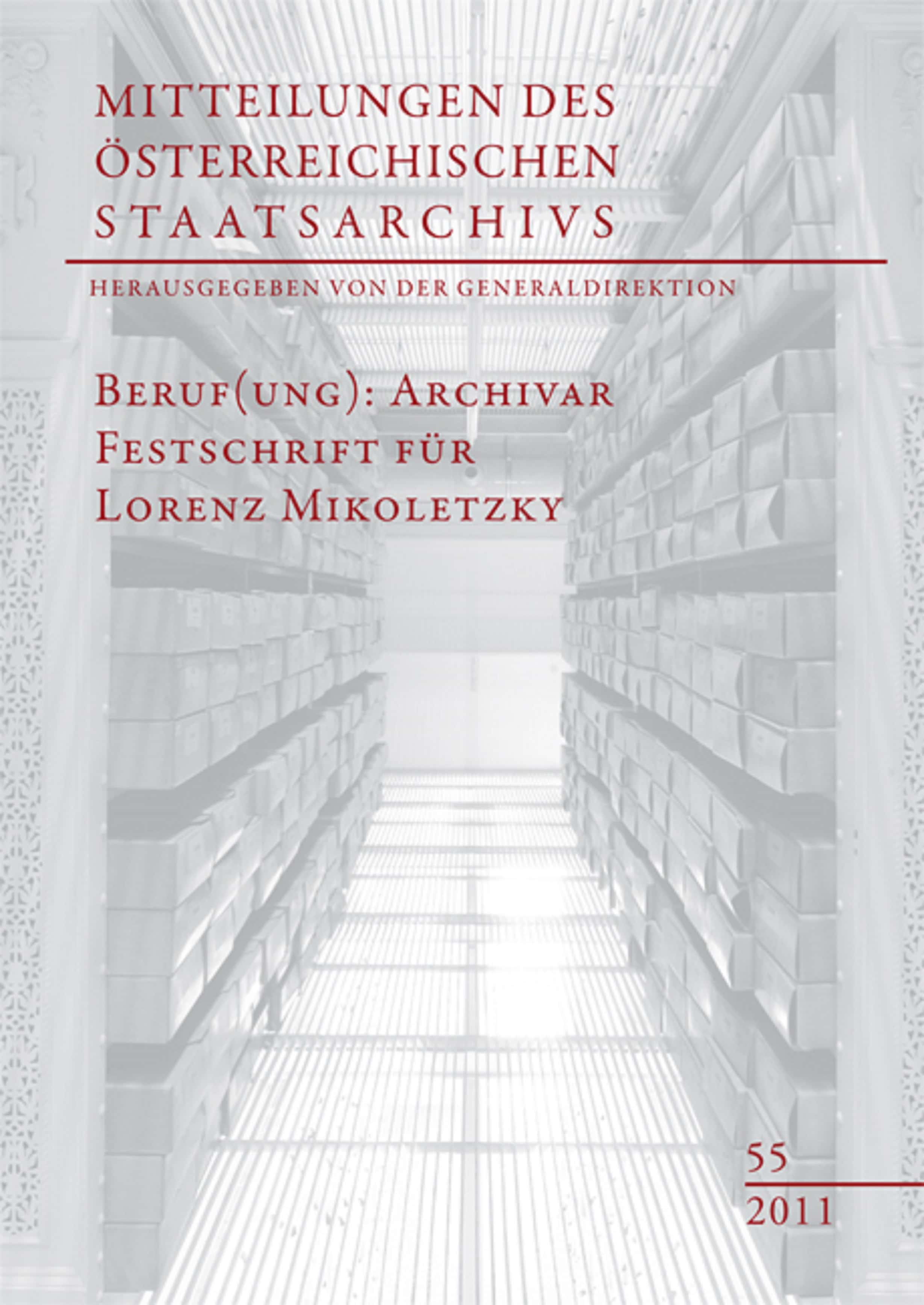 Cover Taschenbuch Beruf(ung): Archivar