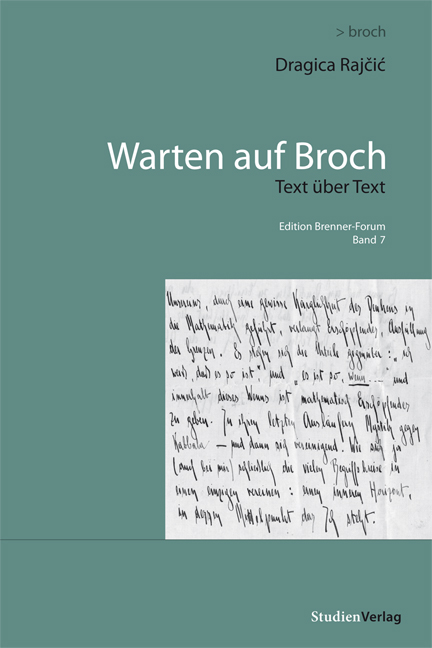 Cover Taschenbuch Warten auf Broch