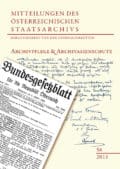 Cover Taschenbuch Archivpflege und Archivalienschutz