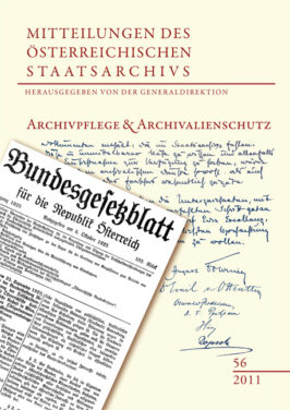 Cover Taschenbuch Archivpflege und Archivalienschutz