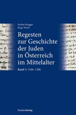 Cover Taschenbuch Regesten zur Geschichte der Juden in Österreich im Mittelalter