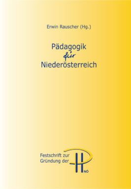 Cover Taschenbuch Pädagogik für Niederösterreich