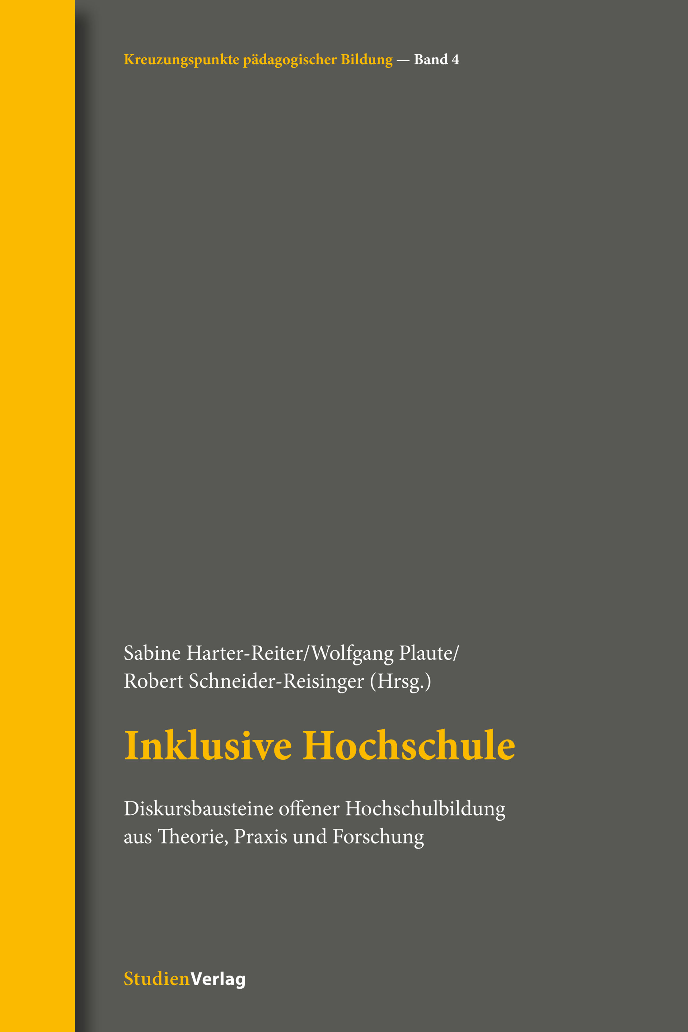 Cover Taschenbuch Inklusive Hochschule