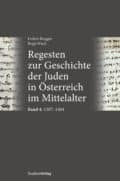 Cover Taschenbuch Regesten zur Geschichte der Juden in Österreich im Mittelalter