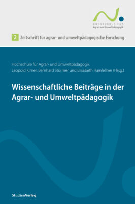 Cover Taschenbuch Zeitschrift für agrar- und umweltpädagogische Forschung 2