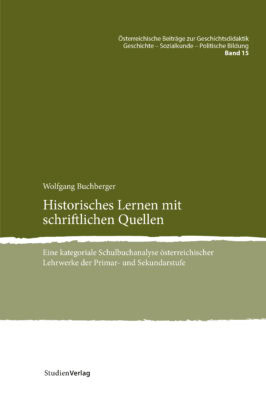Cover Taschenbuch Historisches Lernen mit schriftlichen Quellen