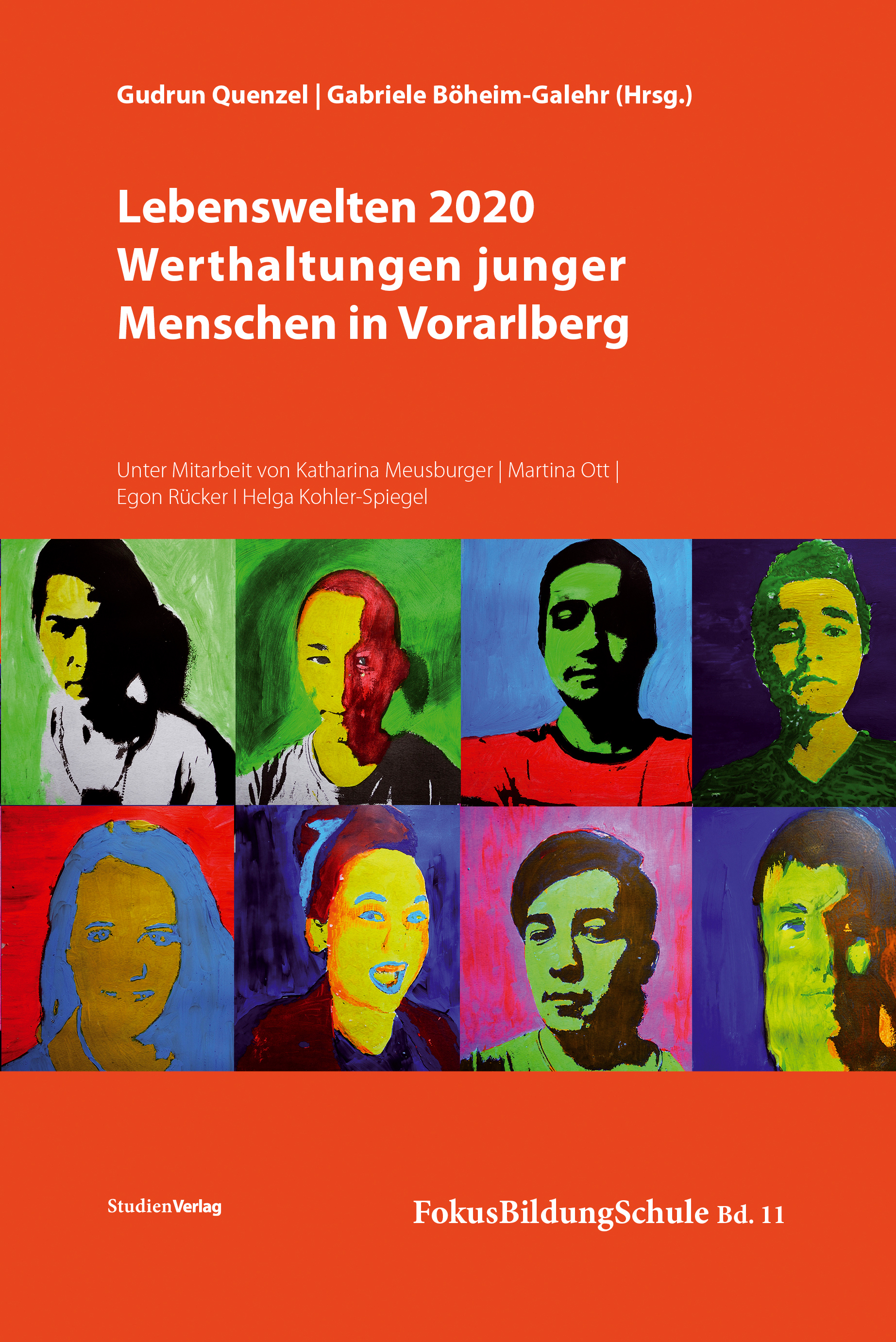 Cover Taschenbuch Lebenswelten 2020 – Werthaltungen junger Menschen in Vorarlberg