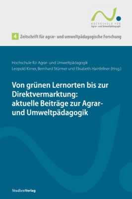 Cover Taschenbuch Zeitschrift für agrar- und umweltpädagogische Forschung 4