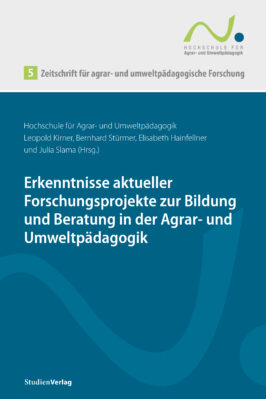 Cover Taschenbuch Zeitschrift für agrar- und umweltpädagogische Forschung 5