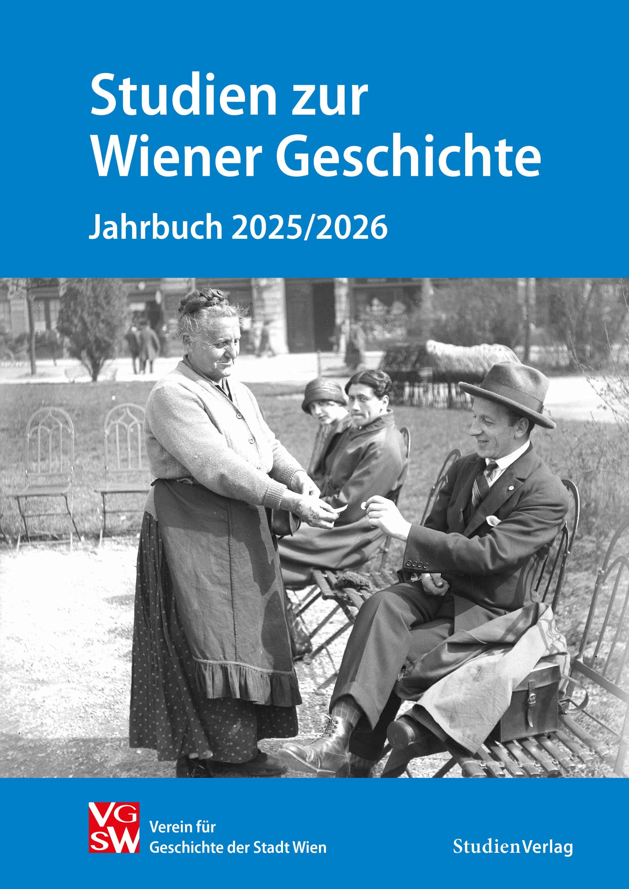 Cover Broschur Jahrbuch des Vereins für Geschichte der Stadt Wien 2025/2026